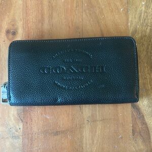 Coach Black Leather Wallet